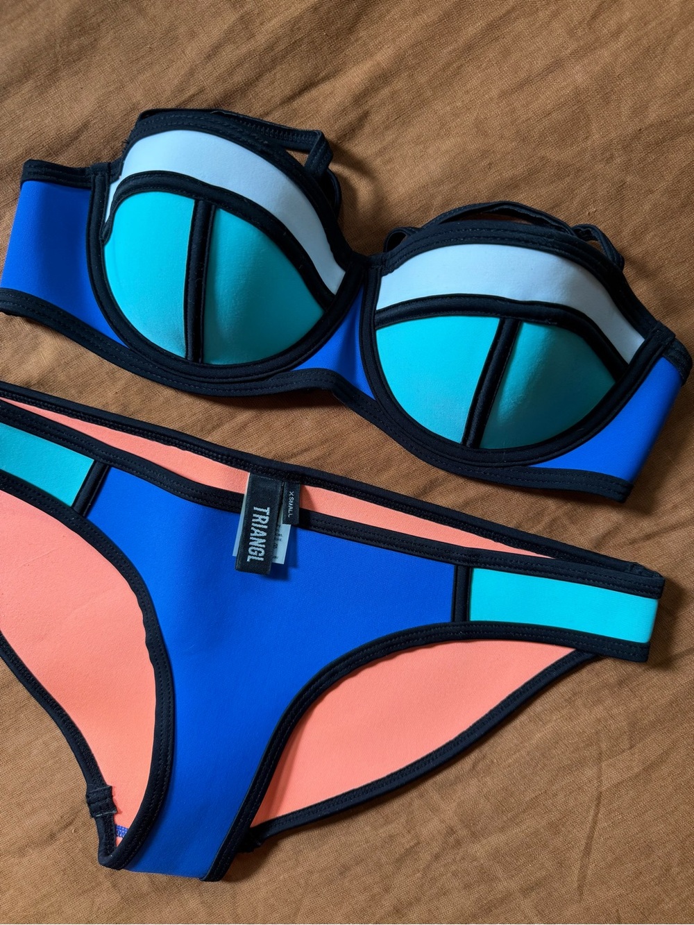 Triangl Neoprene Bikini set
